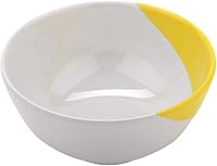 Vista 5 de G.E.T. BF-9-W/BK Bold - Plato llano de melamina con borde ancho, 9 pulgadas, blanco/negro (juego de 12)