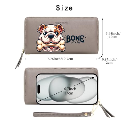 OIDERY Personalized Puppy Women Wallets,Birthday Gift,Holiday Gift for Mother,Daughter,Women,Valentine's Day Gift for Wife from Husband,Son,Daughter2