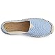 Kennti Einfarbige und Gestreifte Herren Espadrilles Blau 44 EU