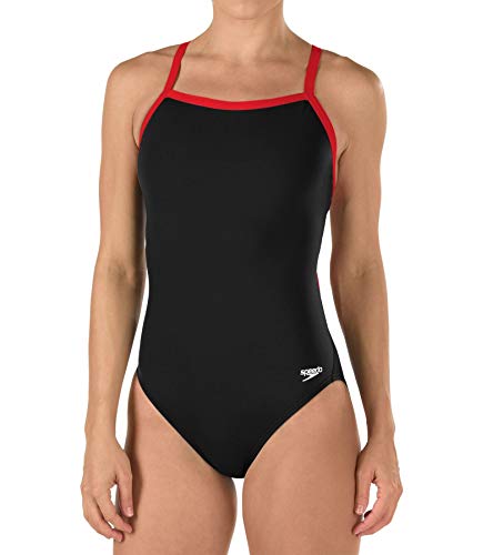 Speedo Women's Race Endurance+ Solid Flyback Training Swimsuit