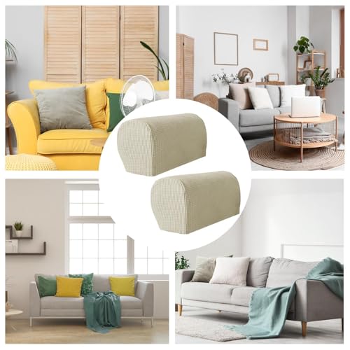 Protector de reposabrazos de muebles lavable contra manchas y roces 5