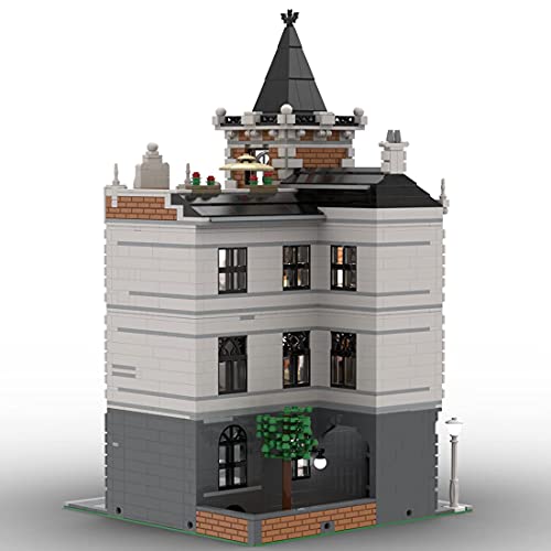 TYPIS Bausteine Haus, Bausteine Architektur Modell, Modulares Haus Bausteine Modell, MOC-75297 ES Modellbausatz… – Bild 7