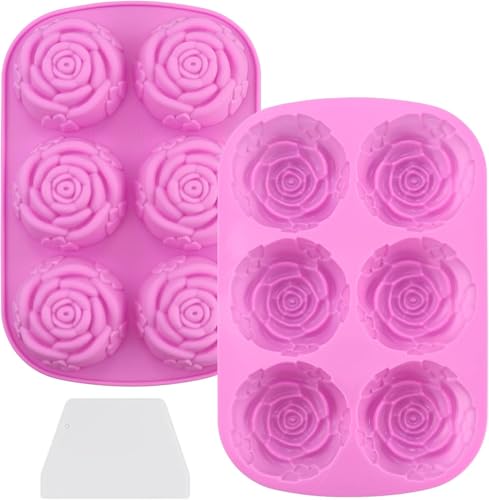 Ampia applicazione: adatto per fare dolci, sapone, candele, cubetti di ghiaccio, budini, torte, gelatine, cioccolato. È una buona scelta per creare opere creative per creare spazi decorativi, feste o regali come regali.