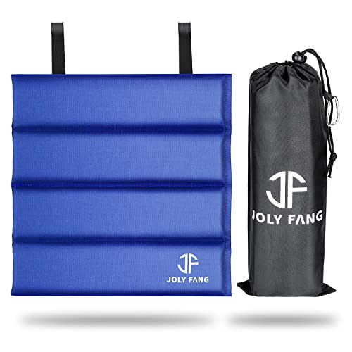 JOLY FANG Coussins de Siège Pliable, Tapis de Siège Pliant, Étanche Pliable Tapis en Mousse, Tapis de Siège Pliable Extérieur pour Camping Voyage (Bleu) Cover