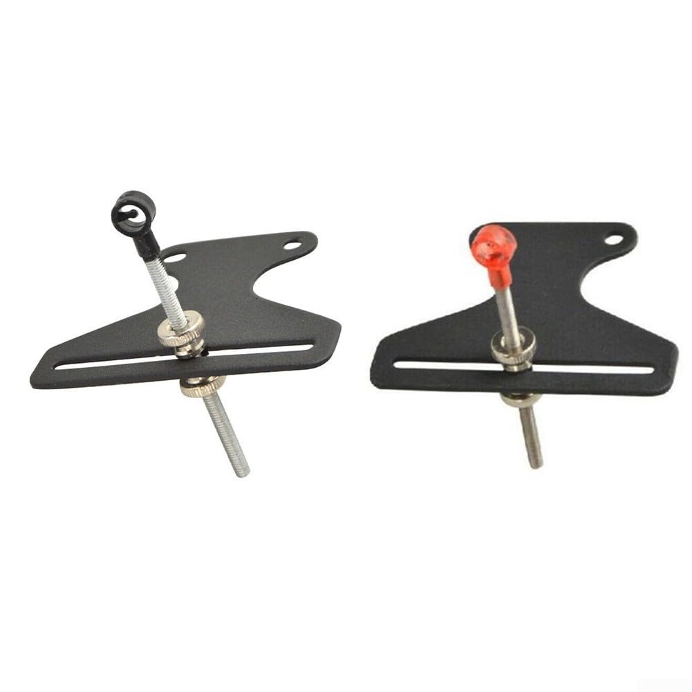 Vootnifig Takedown Bow Sight 1 Pin Simple T Needle Longbow Target Recurve Tool With Thumb Screw Adjustments Quick Detach(red)