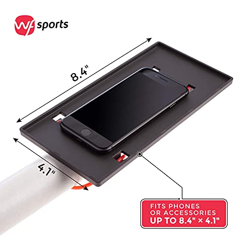 Original Suremountpro | Wf Sports Made For Peloton Phone Holder System | Premier Peloton Bike Accessories | Large Peloton Compatible Cell Phone Mount Tray For Bike And Bike+ Plus #TOP3