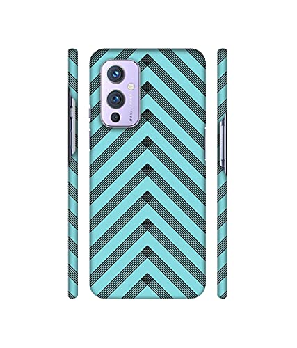 Image of Amazon Brand - Solimo Designer Texture 3D Printed Hard Back Case Mobile Cover for OnePlus 9