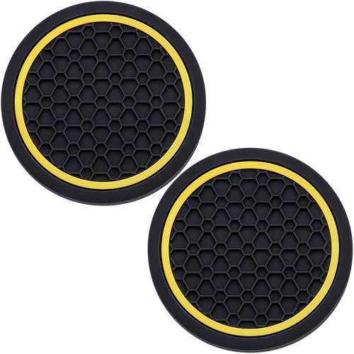 Set de 2 Posavasos Antideslizantes para Carro 2.75 pulg miniatura 1