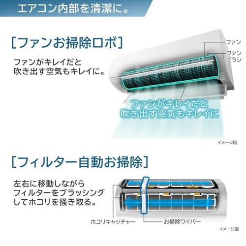 Amazon | 日立 エアコン 18畳 本体のみ 単相200V 白くまくん Xシリーズ