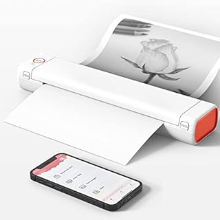 Portable Printers Wireless for Travel Thermal Printer-Phomemo M08F-Letter Bluetooth Mobile Printer-Suitable for Office etc,Supports 8.5