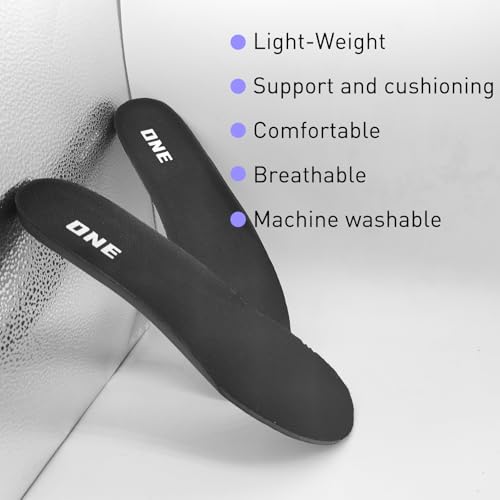 Image of Insoles for Hoka Running Sneakers, Replacement EVA Inner Footwear Inserts for Men's Comfortable Light-Weight and Cushion Shock Absorbing (US Men14)