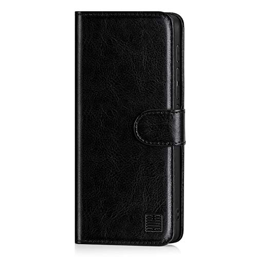 32nd Book Wallet PU Leather Flip Case Cover For Motorola Moto G50, Design With Card Slot and Magnetic Closure - Black - Image 3