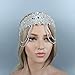 Lurrose Diadema de Diamantes de Imitación de La Cadena de La Cabeza...