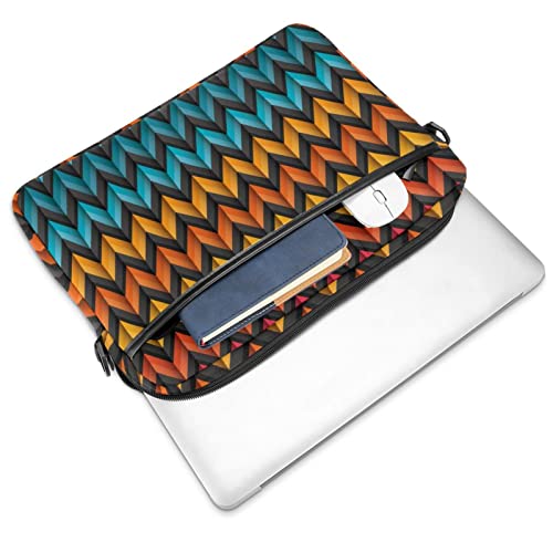 Sacoche ordinateur portable motif léopard multicolore Rosy - 3