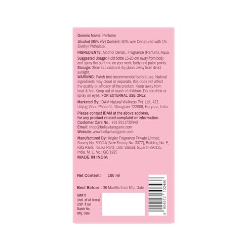 Image of BELLAVITA Cherry Lust | Long Lasting EDP | 100ml | Perfume for Man | Perfume for Woman | Smells Like a Snack | Cherry, Strawberry, Vanilla & Marshmallow | Premium Unisex Gourmand Fragrance