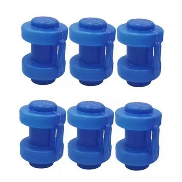 BNF® Sporting Goods-Fitness Running & Yoga-Fitness Equipment & Gear-Trampolines - 4x6Pcs Trampoline Enclosure Pole Caps Replacement Parts Trampoline Pole Covers-image-28