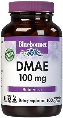 BlueBonnet DMAE Supplement, 100 Count | Third-party tested for pu...