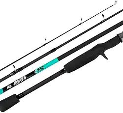 Vara Carretilha Agata 2 Partes Albatroz Fishing - Acqua - 1,50m