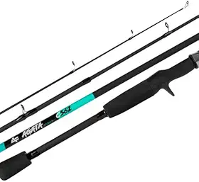 Vara Carretilha Albatroz Agata 2 Partes - 1,80m - Acqua