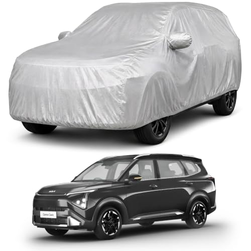 Image of Autofact Car Body Cover Compatible with Caren Clavis 2026 | Custom Fit Car Cover | 100% Water-Resistant| Triple-Stitched Lightweight Fabric | Dustproof | Indoor & Outdoor Use | Elastic Bottom