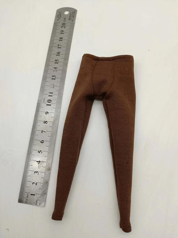 1/6 Scale Sodier Clothes Accessories Tights Pants Trousers Model for 12" Male (Red)