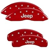 MGP Brake Caliper Covers for Jeep Grand Cherokee 2011-21, WK 2022 (Requires 17