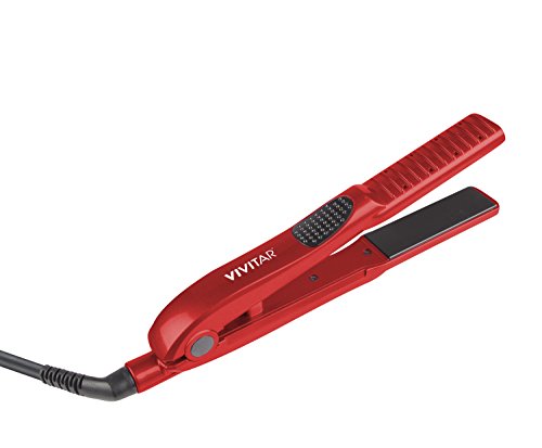 Plancha de Pelo Cerámica Vivitar PG-7100 Rojo miniatura 4
