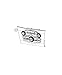 Mopar 68293632AD STACK VEHICLE FEATURE CONTROLS