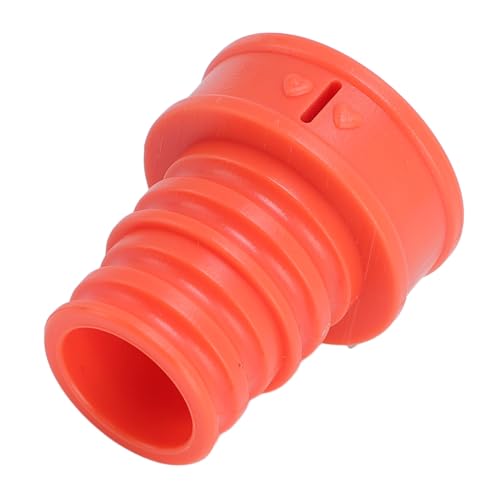 Water Bottle Sprinkler Lightweight Portable Plastic Bottle Shower Spray Head, with Multiple Uses for Camping, Travel (Orange)