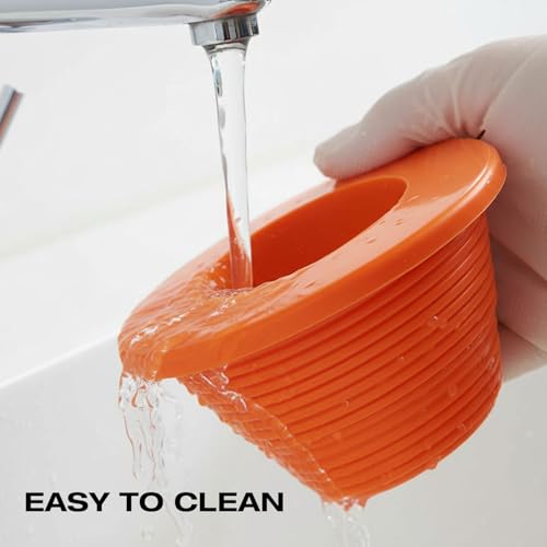 Image of H&G Lifestyles Sewer Adapter Hose Seal, Flexible Fittings Makes Connection to RV Sewer Hose Inlets, Compatible with 3 inch NPT Sewer Hose,Easy Installation and Removal