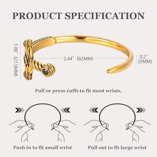 Pulsera de hombre FLHEART acero inoxidable 62MM miniatura 5