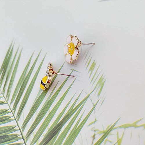 Boucles d'oreilles abeille et fleur exquises avec finition de qualité supérieure - 6