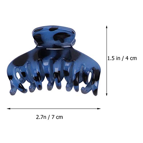 FRCOLOR 6 Pcs Grandes Clipes de Garra de Resina Cabelo Presilha de Cabelo Aderíªncia Pino de Cabelo