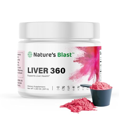 Liver 360 - Fruit Punch Flavored Liver Support Powdered Supplement, 1 Bottle