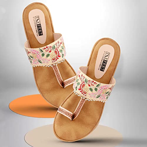 Image of Fabric Platform Low Heel Wedges For Women and Girls