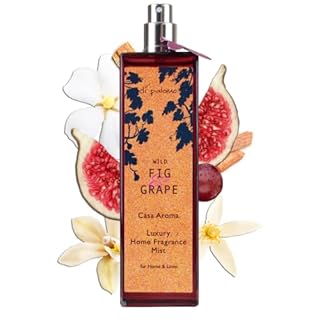 Di Palomo Wild Fig & Grape Room Fragrance Spray – Luxury Italian Home Deodoriser Long-Lasting Air & Fabric Natural Room Freshener Pet Safe Odour Eliminator Gift Idea for Her 100ml Glass Bottle