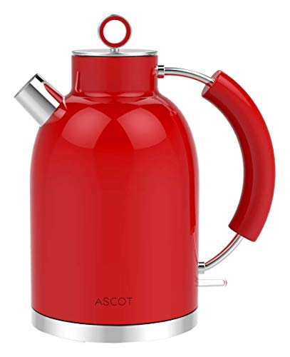 Preisvergleich Produktbild ASCOT Wasserkocher Edelstahl (Red)