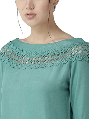 Image of Style Quotient Women Solid Viscose Rayon Smart Casual top