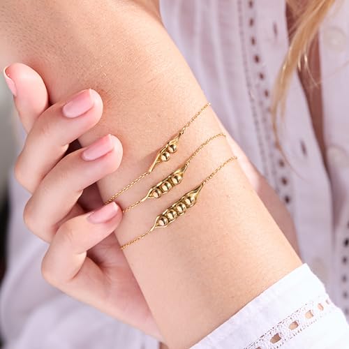 EVE'S ADDICTION 2 Peas in a Pod Bracelet - Gifts for Mom3