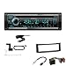 Produktbild Kenwood KDC-BT760DAB 1-DIN Autoradio CD-Tuner mit Bluetooth Digitalradio DAB+ inkl. Einbauset passend für Smart Roadster 2003-2005 anthrazit