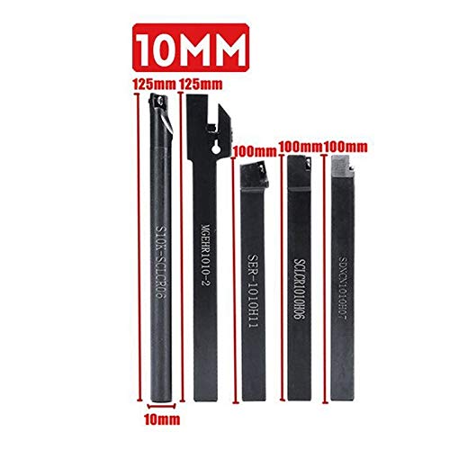 5 Set Barras de Torno para Torneado 10mm Lysee miniatura 2