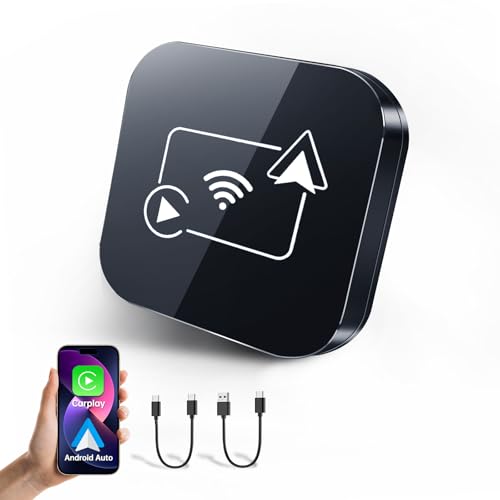 LASERTAIL Wireless Carplay Adapter for Apple iPhone 2024 Upgrade 2