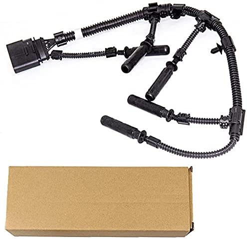 Bujías de motor de cableado con caja de embalaje de repuesto para Volkswagen Audi 2.5TDI, 070971277B, de 2003 - 2015 (en el lado del conductor) Cover