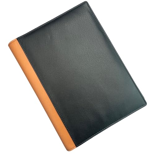 Couverture de carnet A5 en cuir véritable EMVY protège-journal luxe