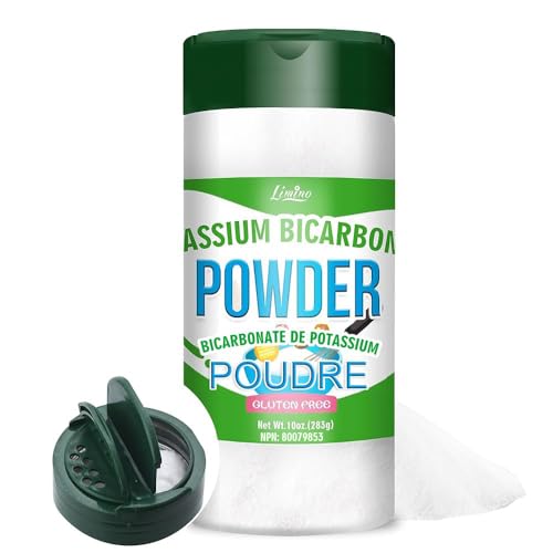 10oz Potassium Bicarbonate Pure Food Grade Potassium Bicarbonate Powder for Plants Cakes Winemaking Snacks Potassium Bicarbonate Baking Powder for Leavening Cookies and More