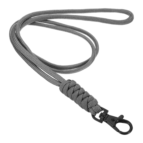 Cmis Kbei 1/3 cordones para el cuello, correa larga, soporte para tarjetas de identificación, llavero con anillo de metal, E 1 unidad, Talla única