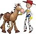 Mattel Disney and Pixar Toy Story 5 Playscale Posable 7 Inch Action Figures 2 Pack, Jessie & Bullseye, Removable Cowboy Hat