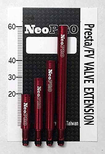 Rallonge de valve Presta NeoPRO pour simplifier le gonflage vélo