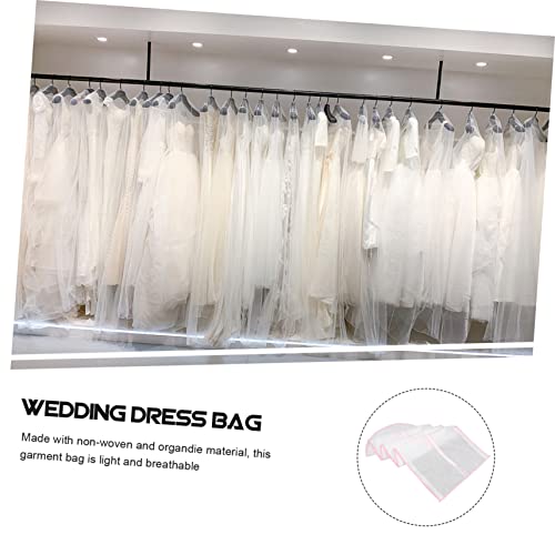 Alipis Vestido De Noiva Capa De Poeira Vestido Sacos De Vestuário Para Vestidos Zip Lock Organizador