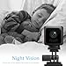 4K Mini Wireless Camera Home Security Cam Indoor HD Camera Small Smart WiFi House Portable Cameras Tiny House Nanny Cam Battery Life Powered Body Cameras 150 Wide Angle Night Vision Motion Detection